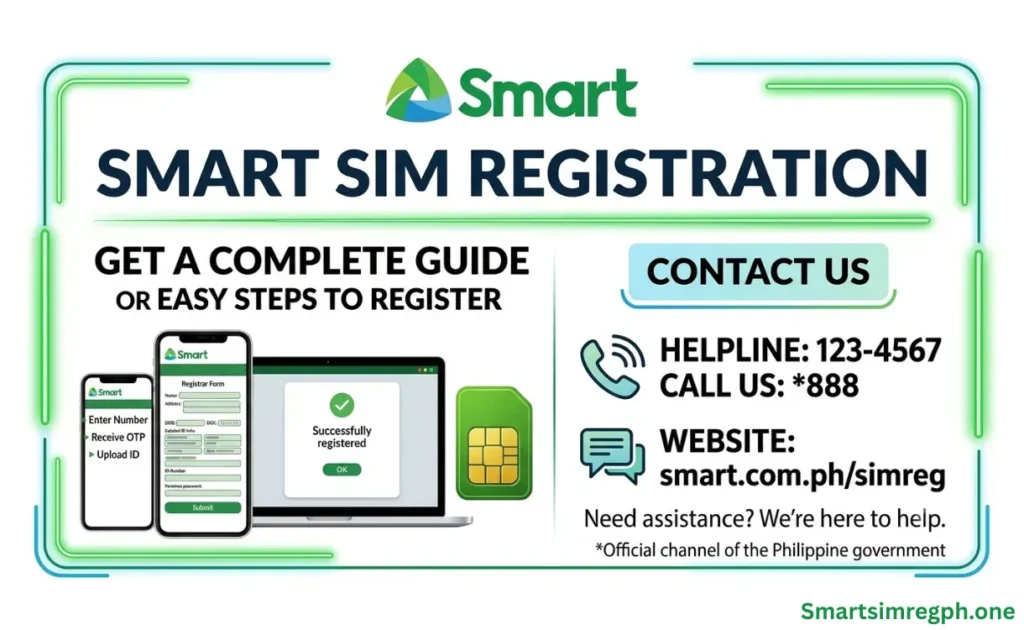 Smart SIM registration contact us and helpline number