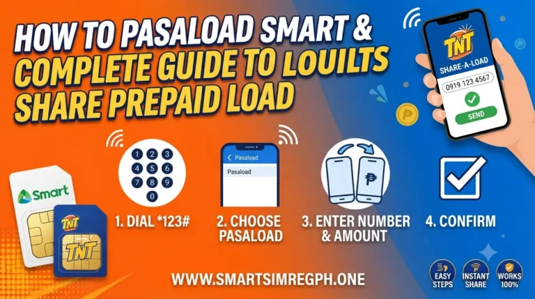 how to pasaload smart & tnt complete guide to share prepaid load